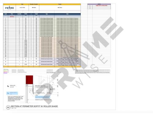 Commercial Building Cost Breakdown Spreadsheet